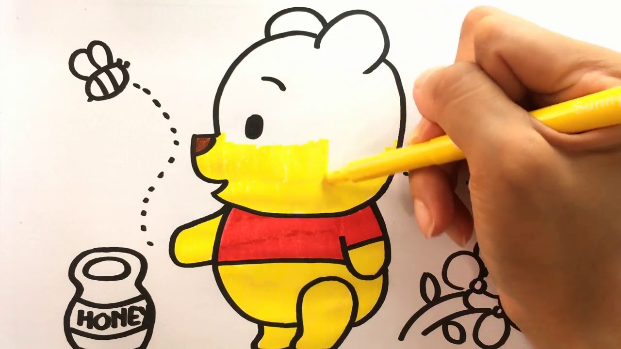 Contoh Gambar Winnie The Pooh