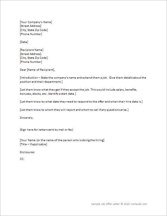 Contoh Surat Rejection Letter