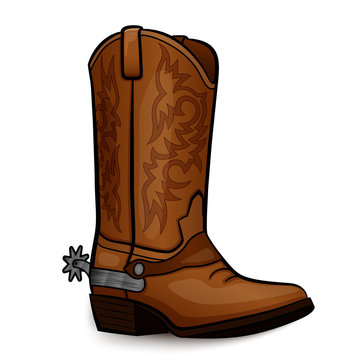 Cowboy Boots Clipart Free