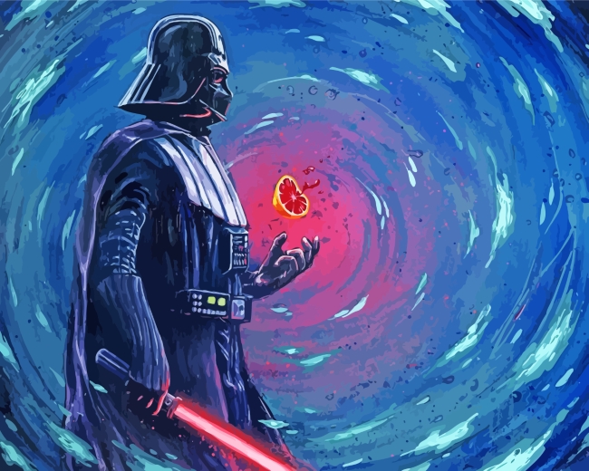 Darth Vader Paint By Numbers