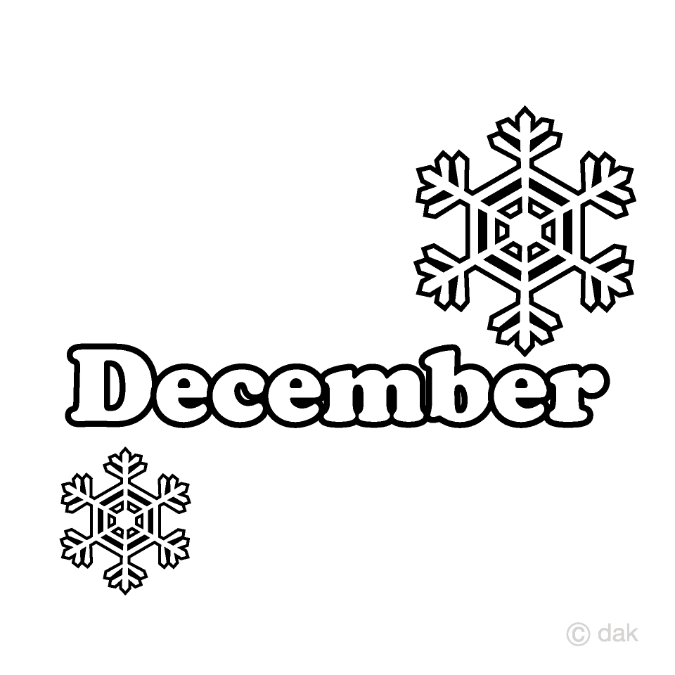 December Clipart Images Free