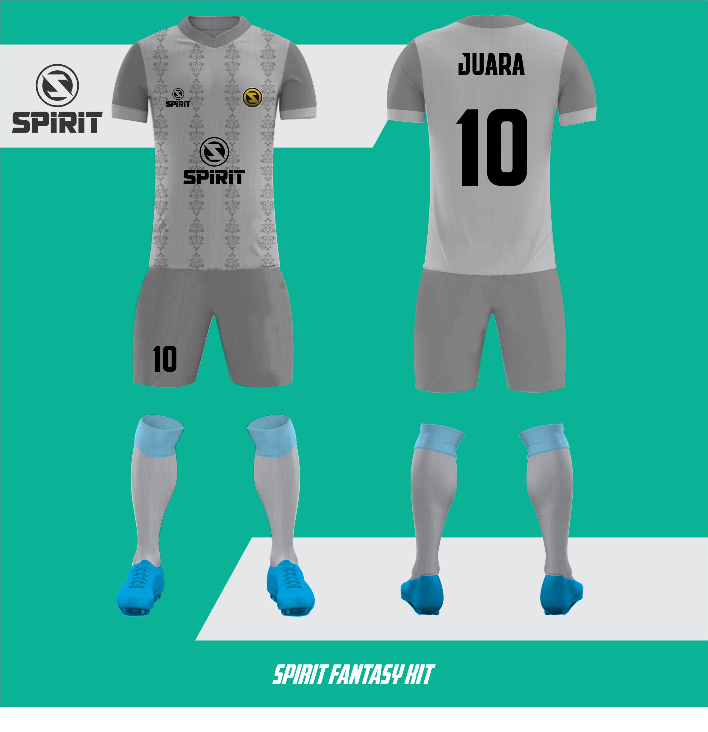 Desain Jersey Futsal Simple Elegan
