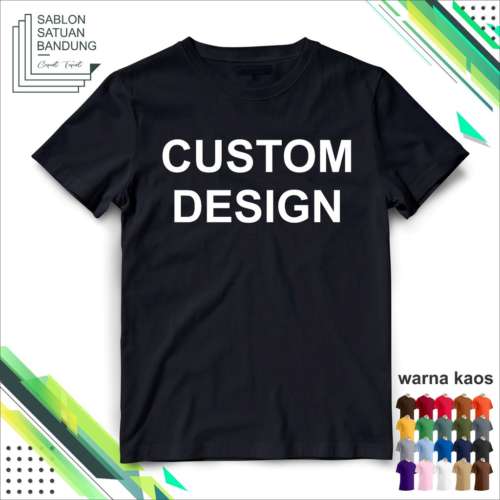 Desain Kaos Custom