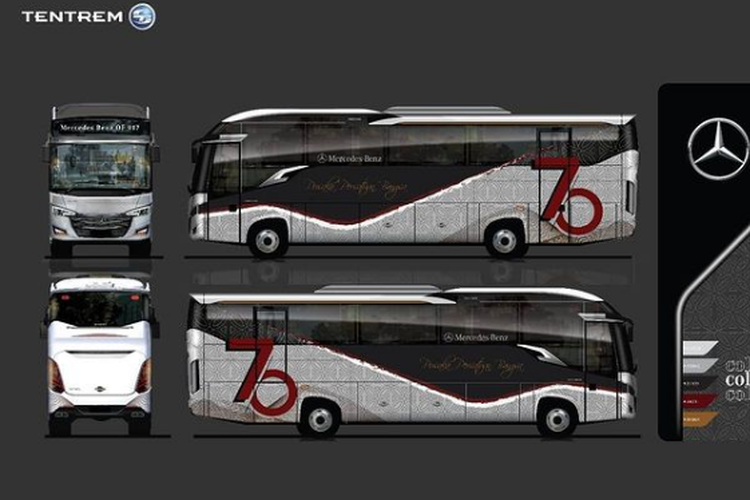Desain Livery Bus Terbaru