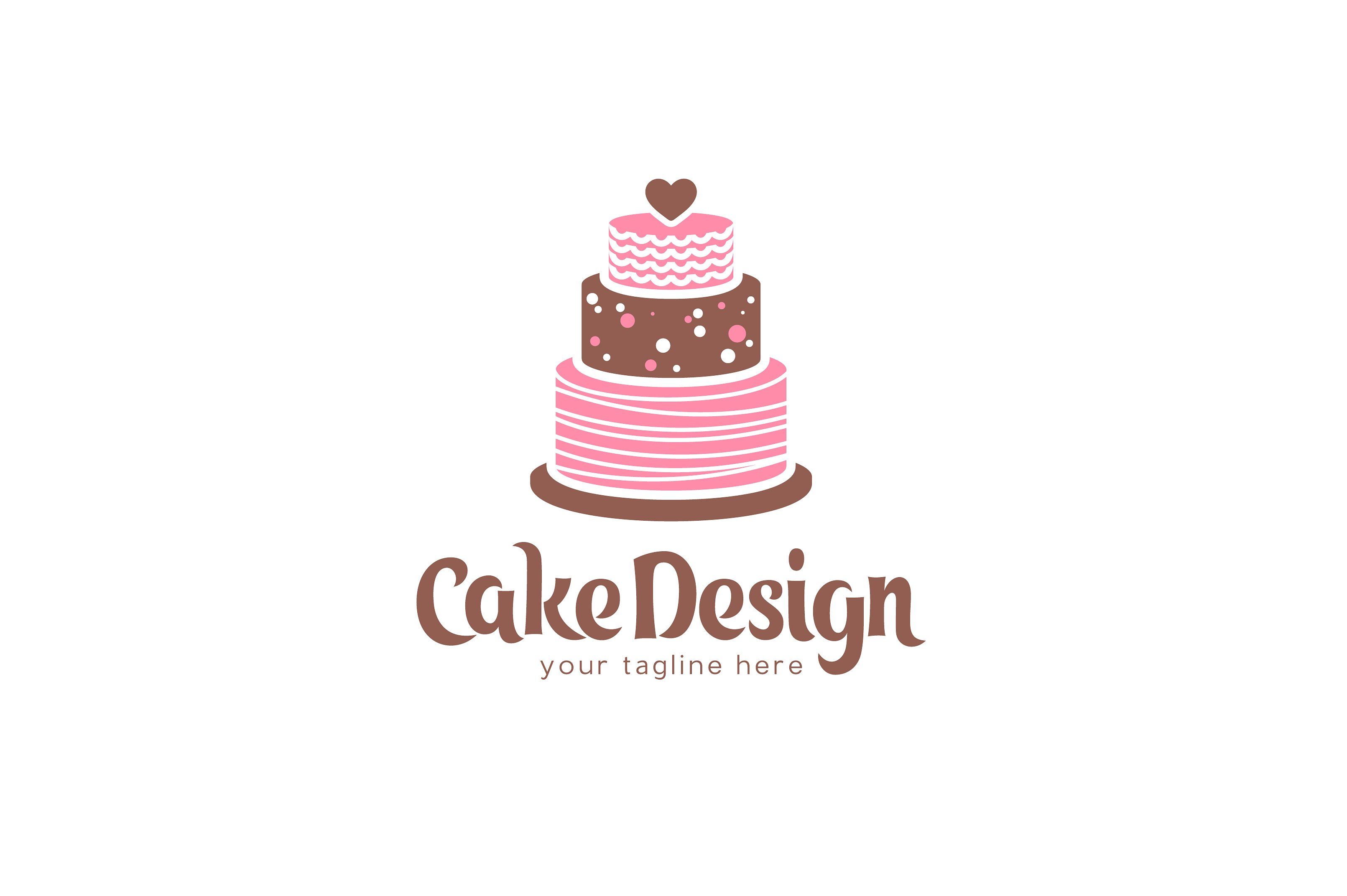 Desain Logo Cake