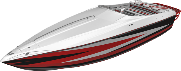Desain Warna Speed Boat