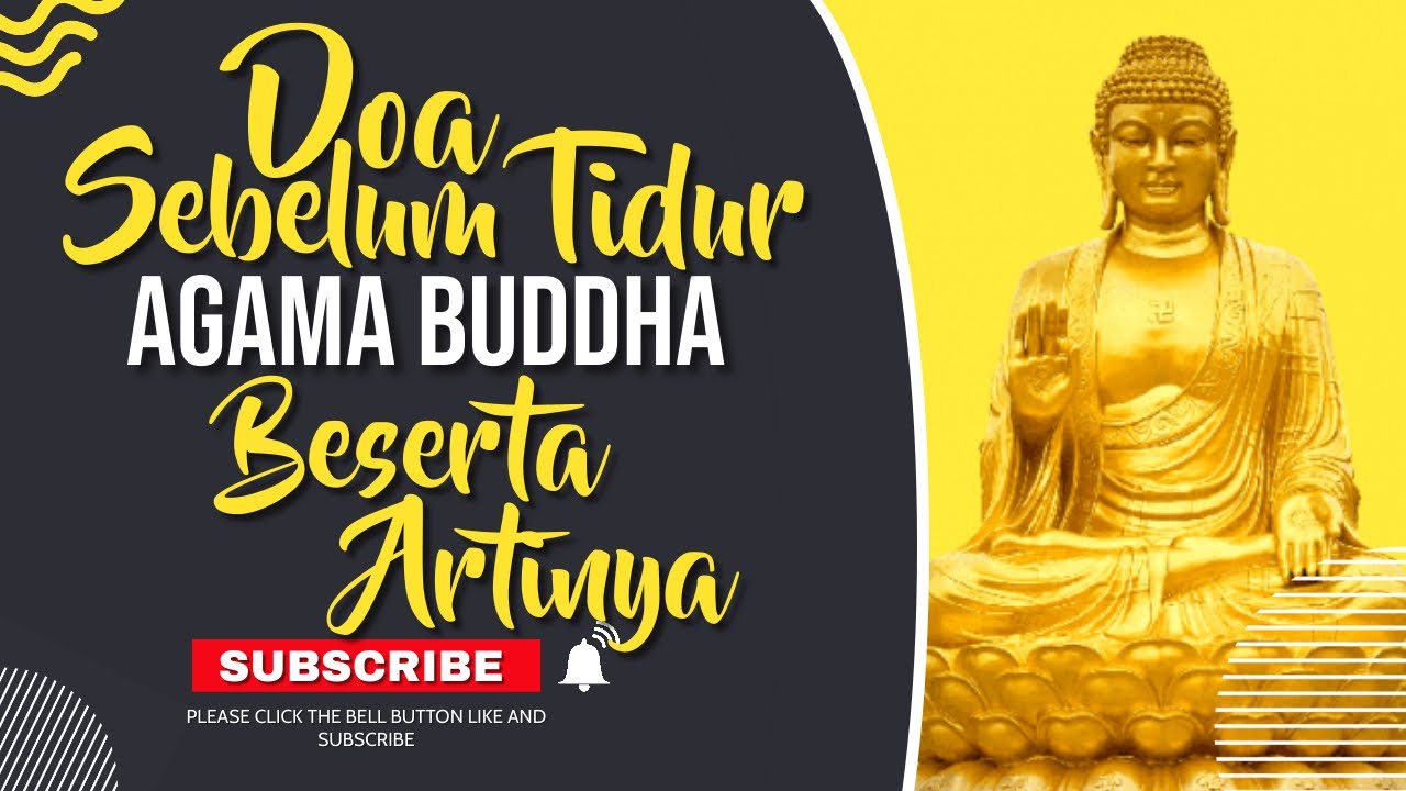 Doa Agama Buddha Sebelum Tidur