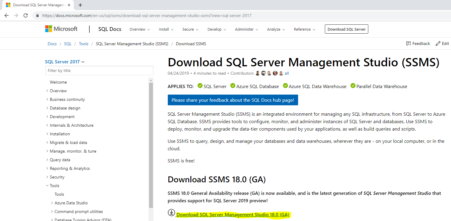 Download Logo Sql Server Management Studio