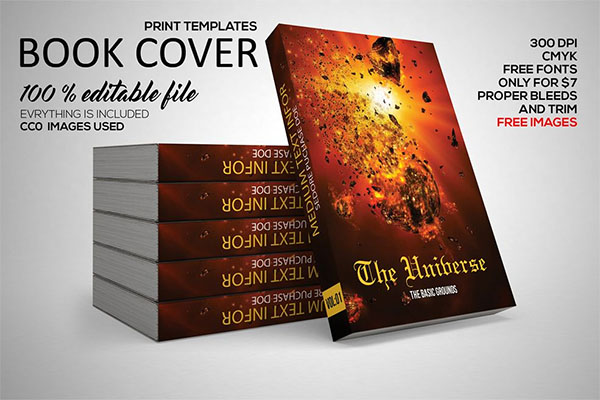 Download Template Cover Buku Psd