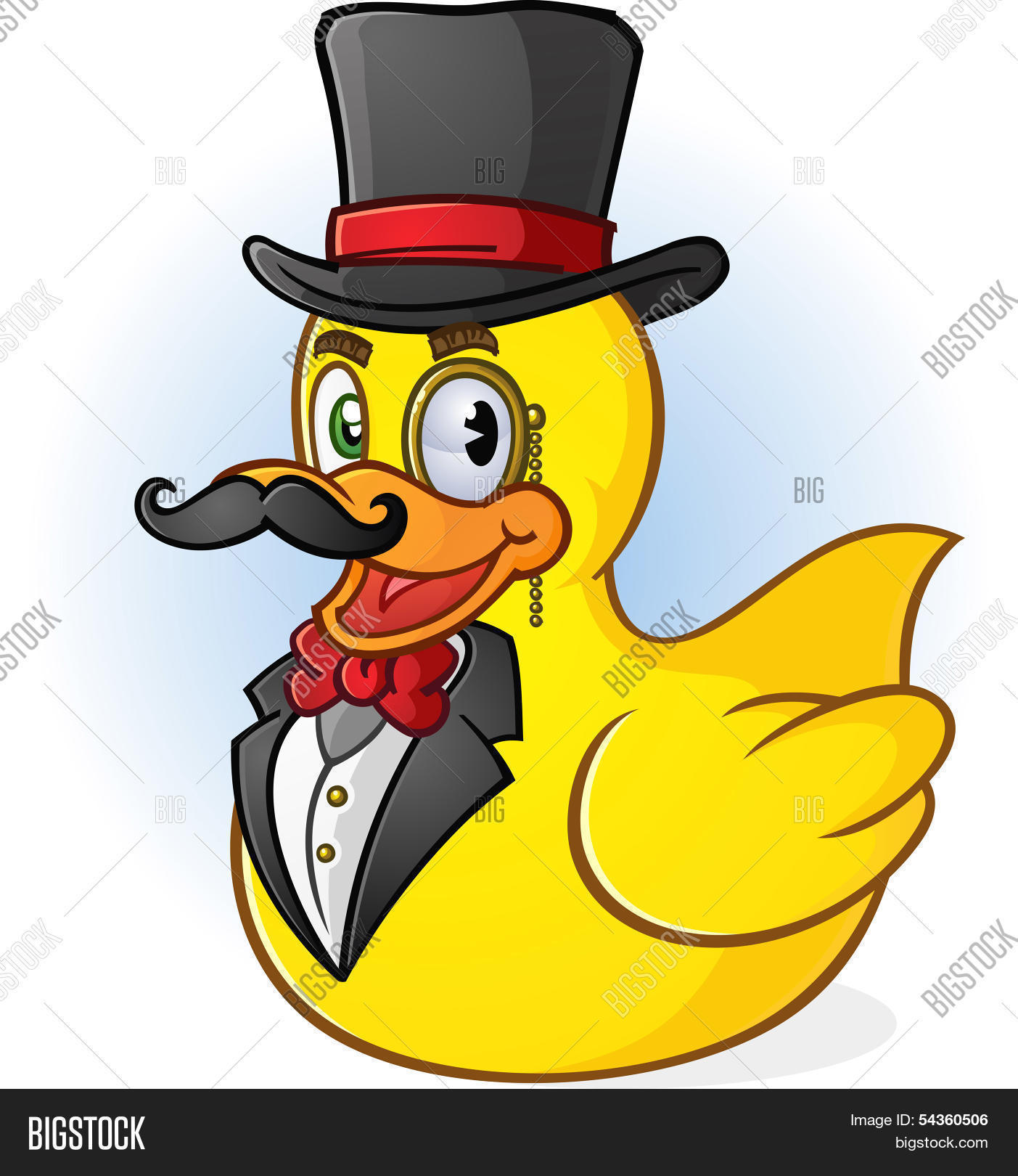 Duck With Top Hat