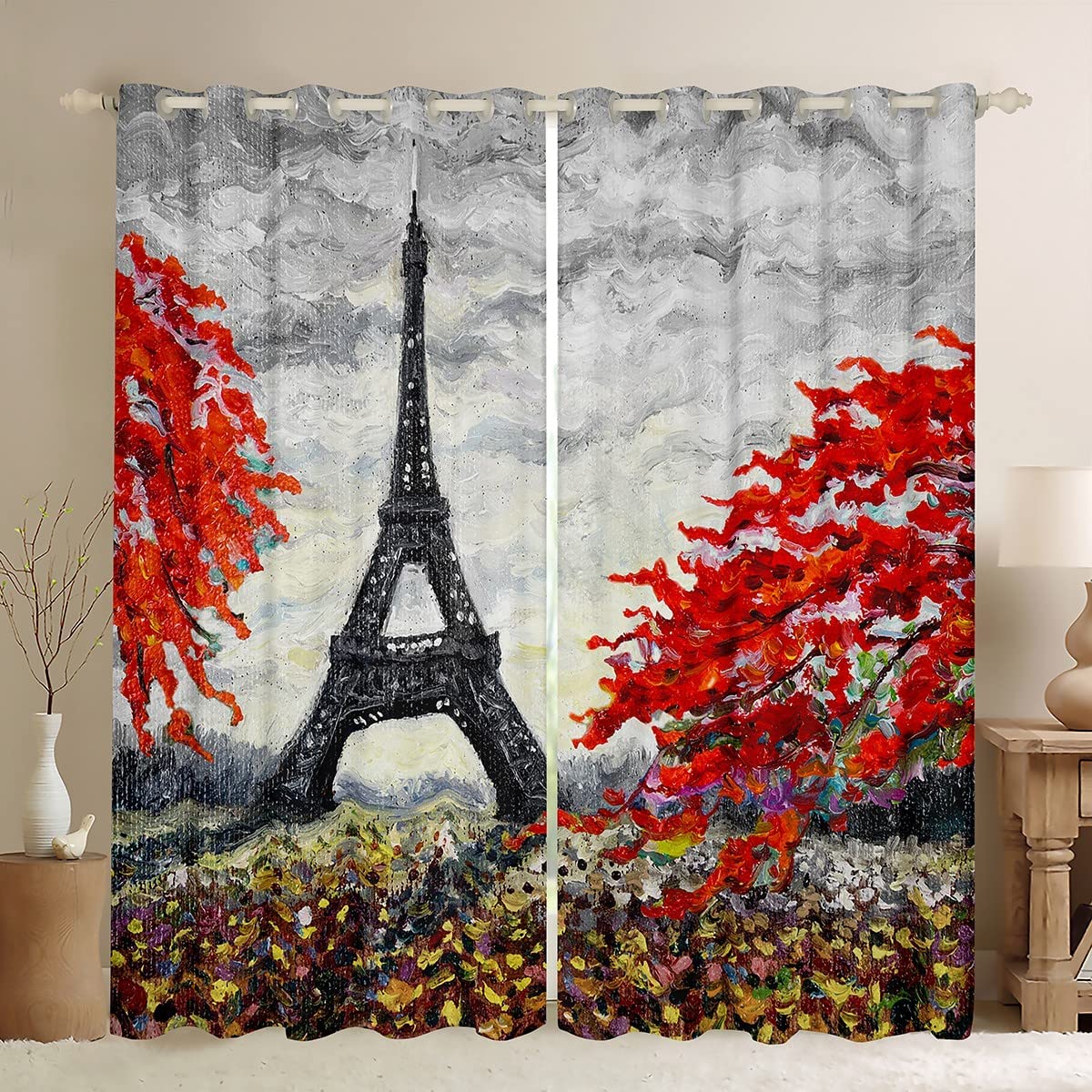 Eiffel Tower Curtains