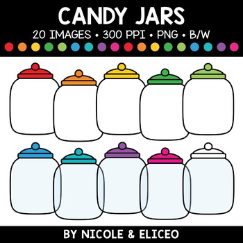 Empty Candy Jar Clipart
