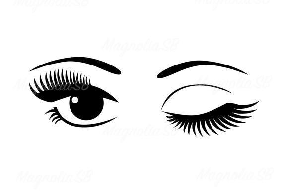 Eyelashes Silhouette Png