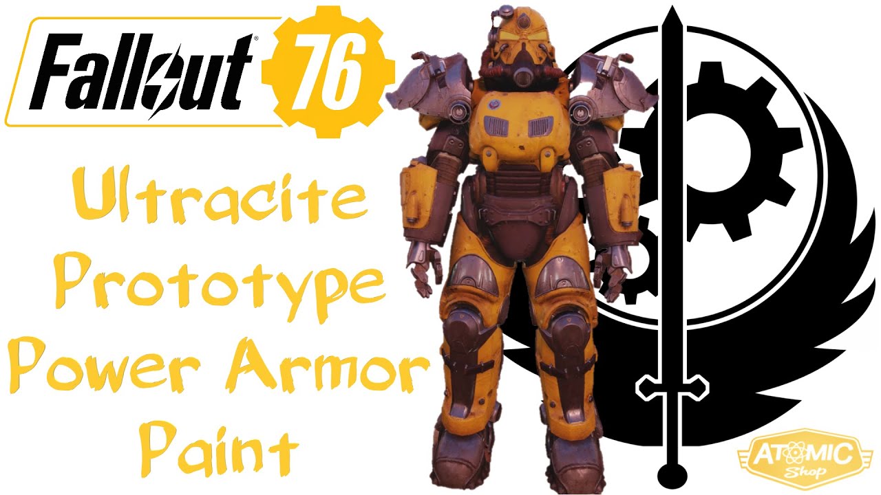 Fallout 76 Ultracite Power Armor Paint