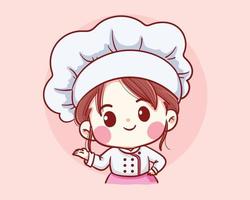 Female Chef Vector Png