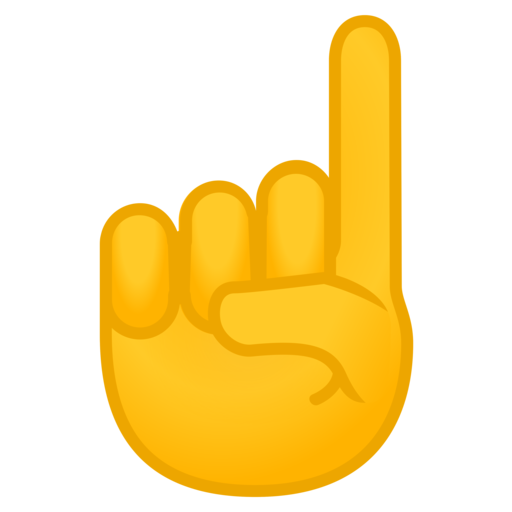 Finger Nach Oben Emoji