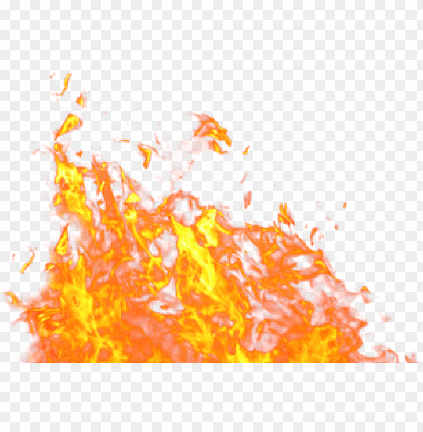 Fire With Transparent Background