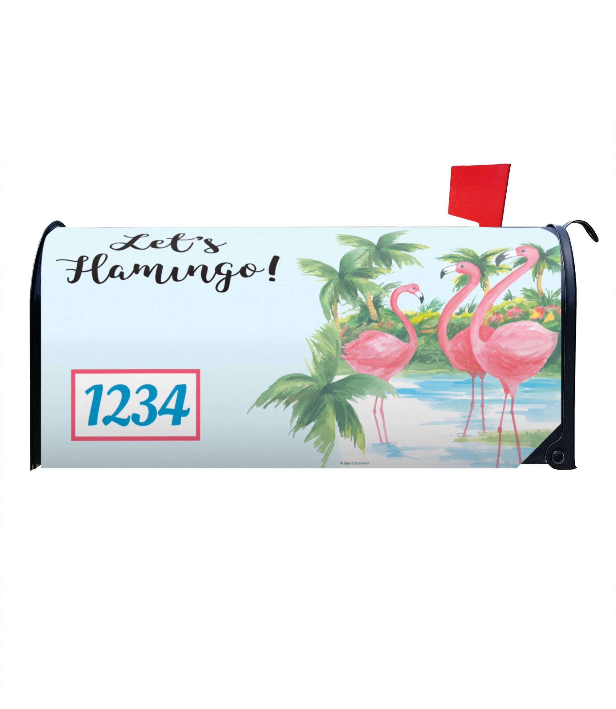 Flamingo Mailbox