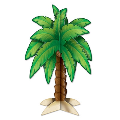 Flat Palm Plant