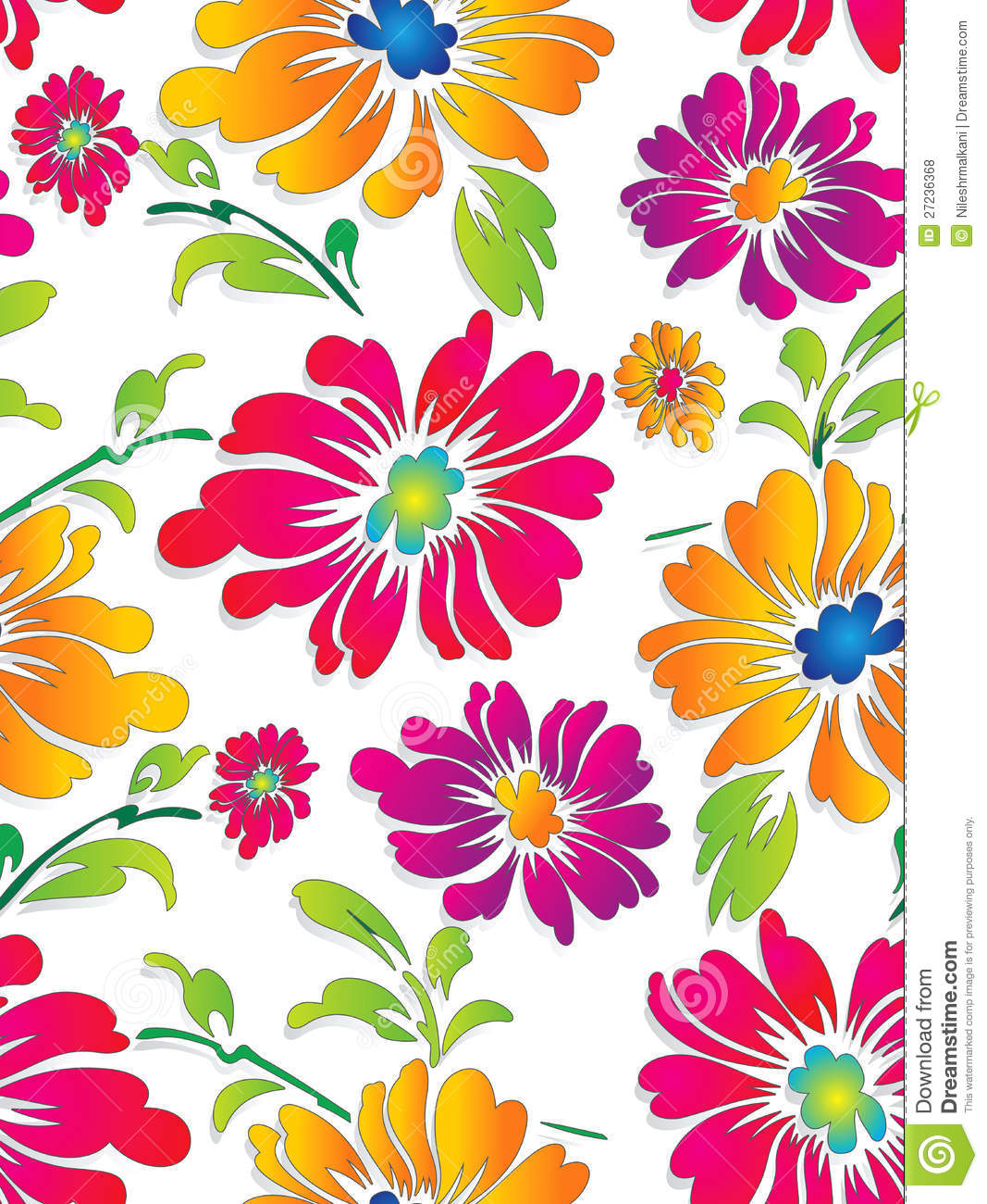 Flower Wallpaper Vector
