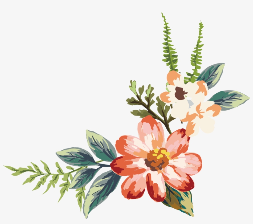 Flower Watercolor Transparent
