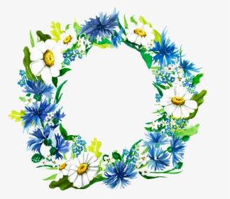 Flower Wreath Watercolor