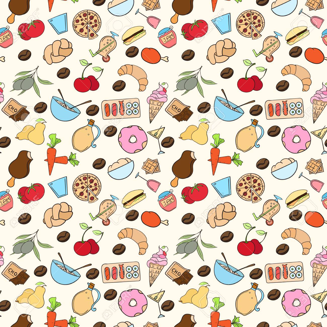 Food Background Wallpaper