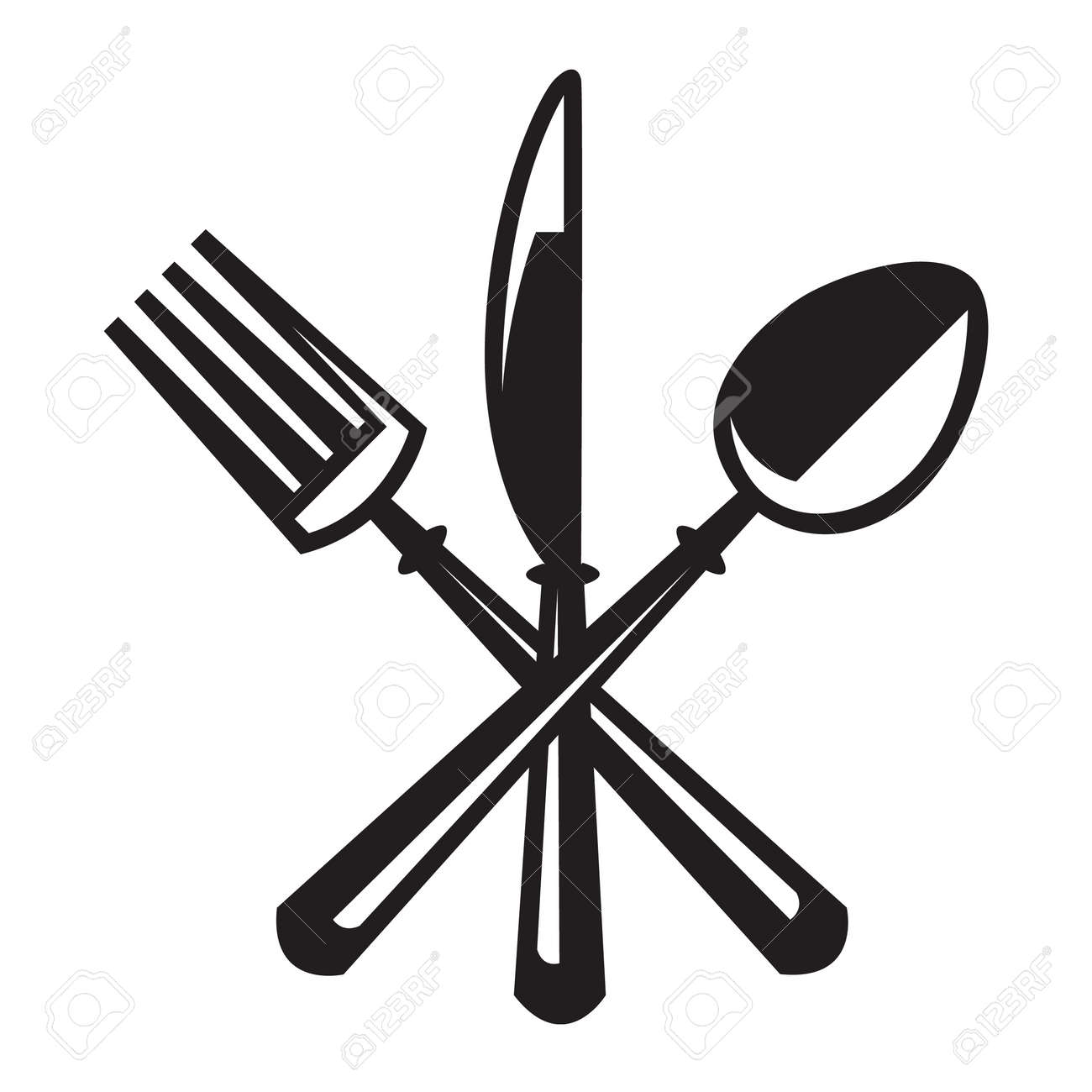 Fork Spoon Knife Clipart