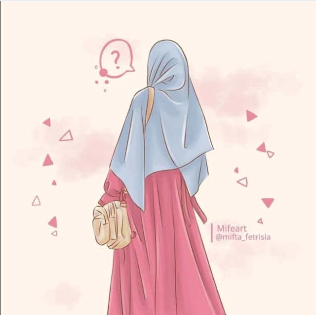 Foto Animasi Hijab