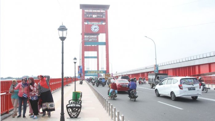 Foto Jembatan Ampera Terbaru