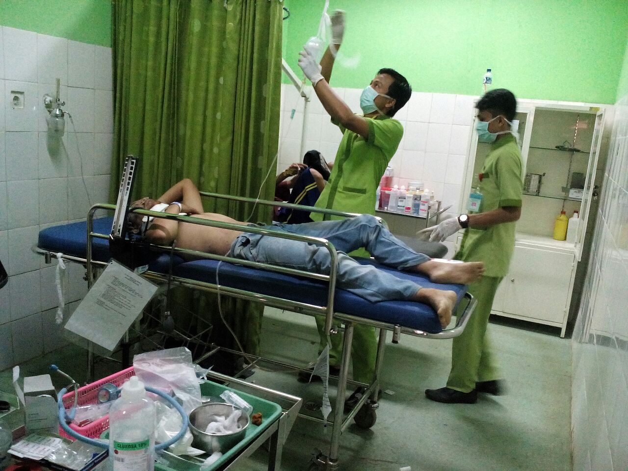 Foto Orang Kecelakaan Di Rumah Sakit