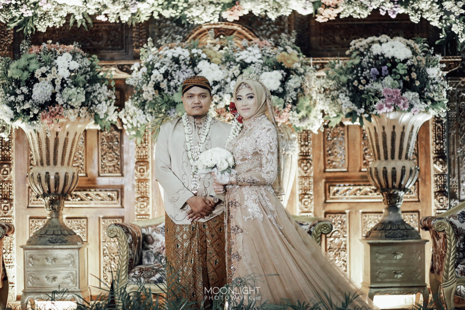 Foto Pernikahan Adat Jawa Muslim