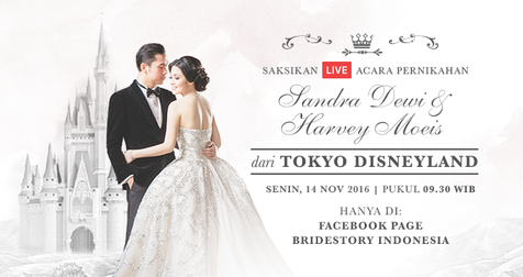 Foto Pernikahan Sandra Dewi Di Jepang