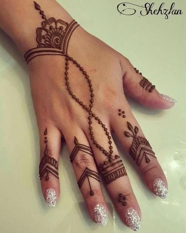 Foto Tangan Di Henna