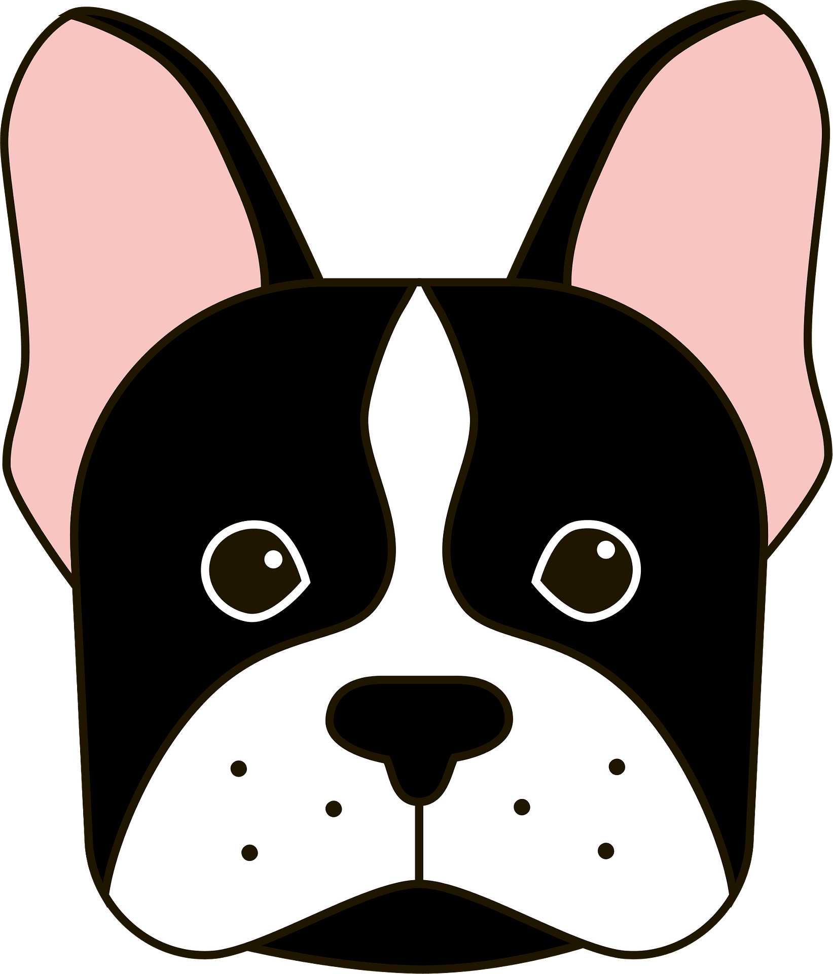 French Bulldog Cartoon Wallpaper