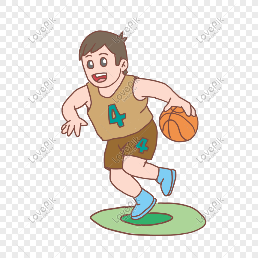 Gambar Anak Bermain Bola Basket