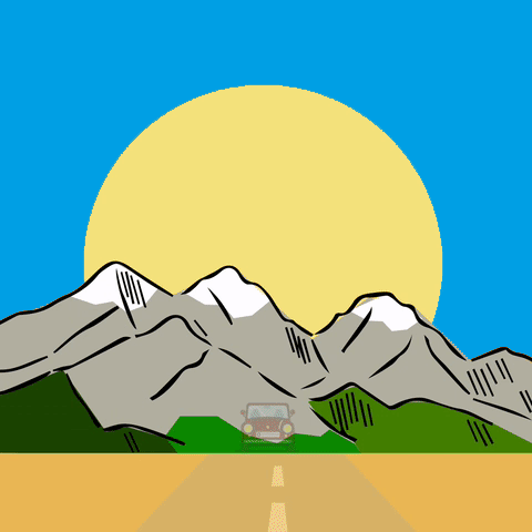 Gambar Animasi Pegunungan