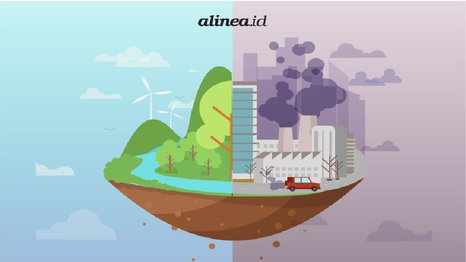 Gambar Animasi Pencemaran Udara