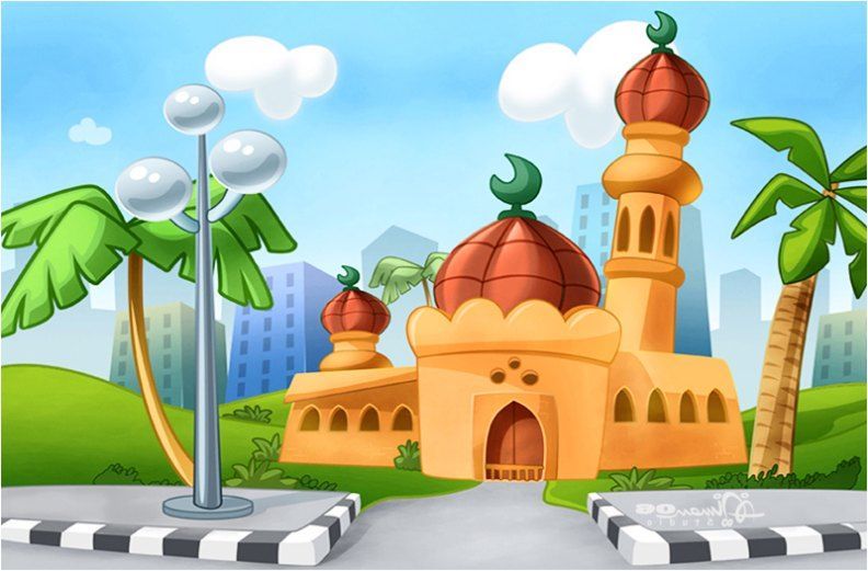 Gambar Anime Masjid