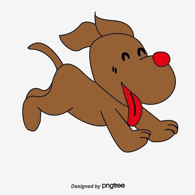 Gambar Anjing Animasi Coklat