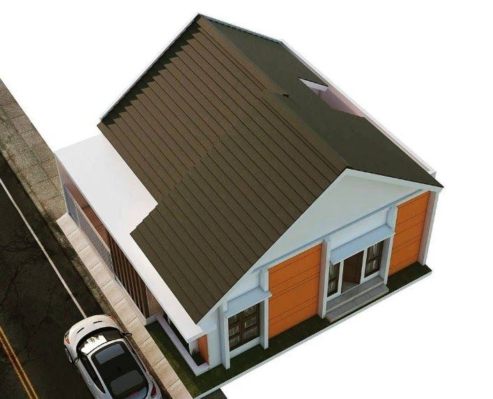 Gambar Atap Rumah Minimalis Tampak Depan