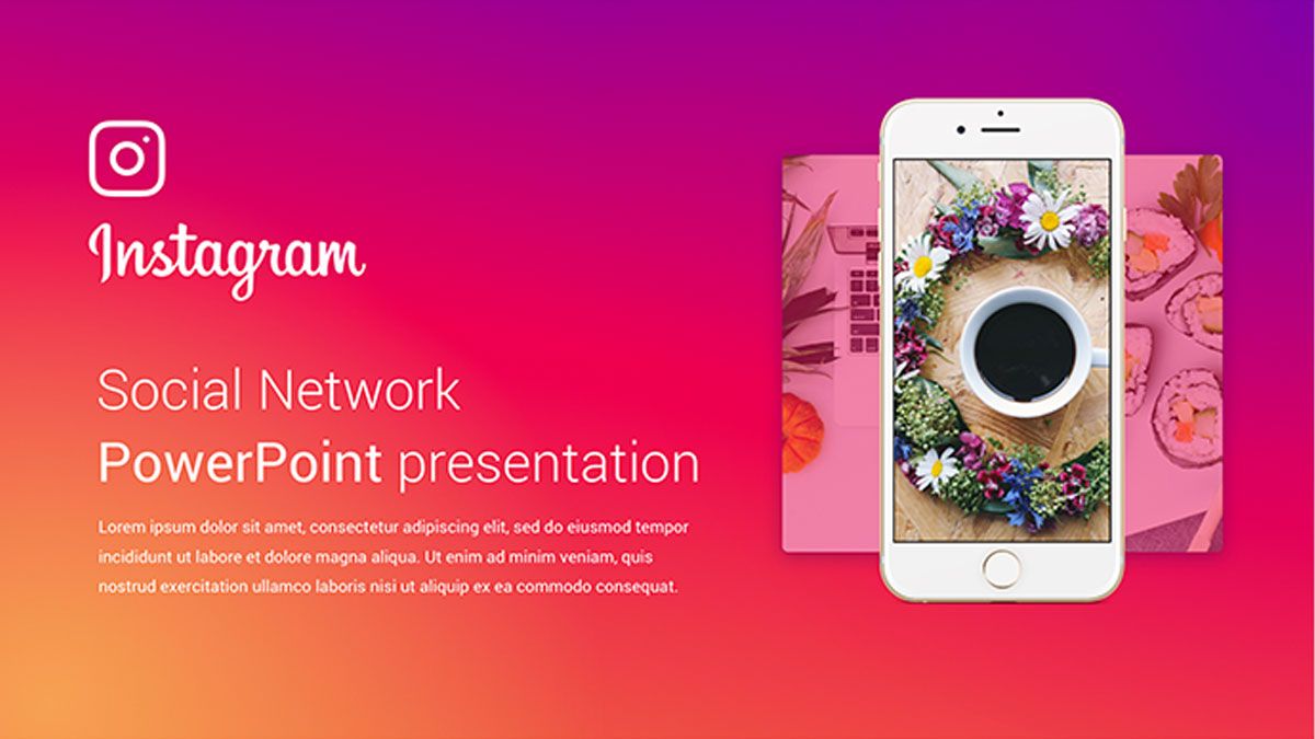 Gambar Background Presentasi Power Point Di Instagram