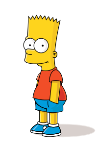 Gambar Bart Simpson