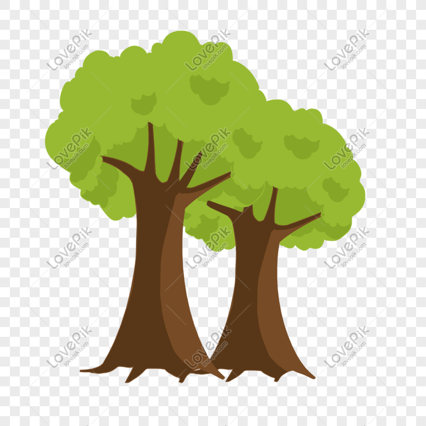 Gambar Batang Pohon Kartun