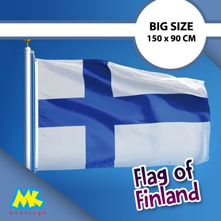 Gambar Bendera Finlandia