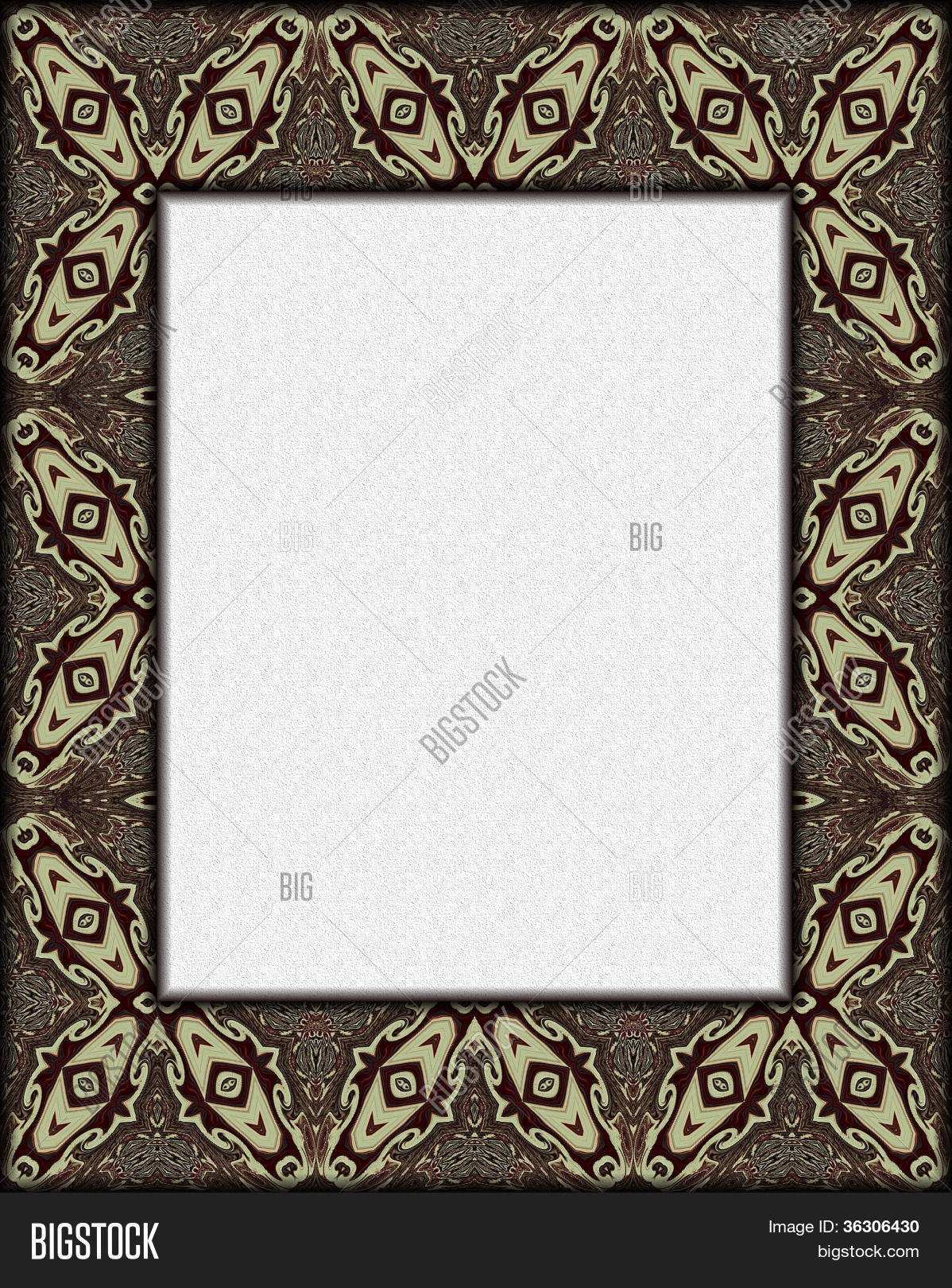 Gambar Border Batik