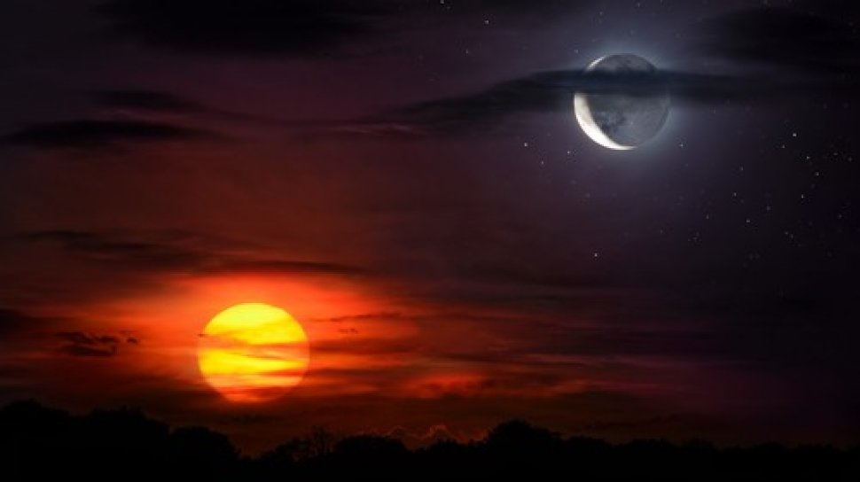 Gambar Bulan Matahari