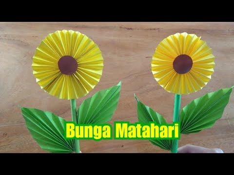 Gambar Cara Membuat Bunga Dari Kertas Origami