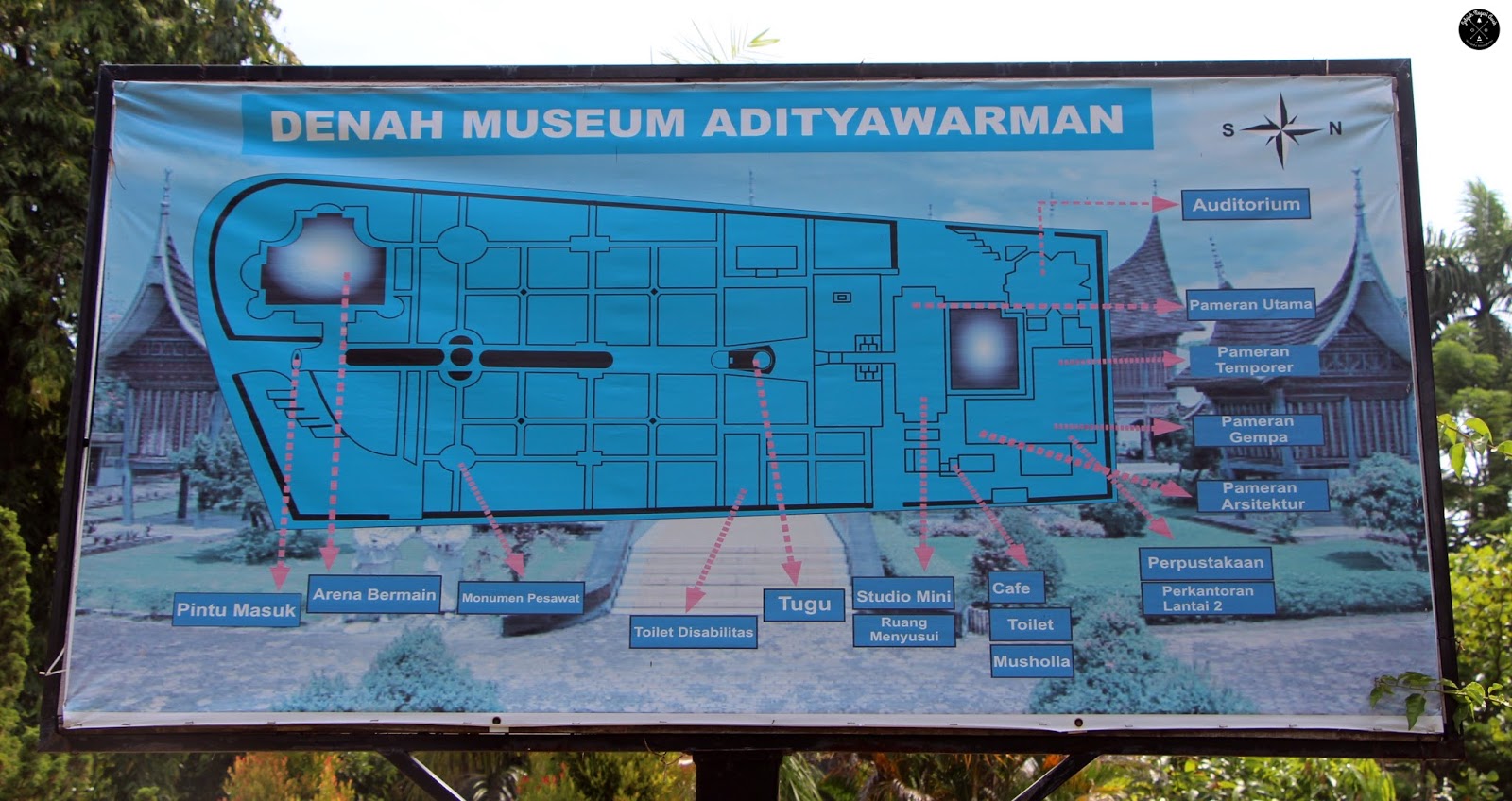 Gambar Denah Museum