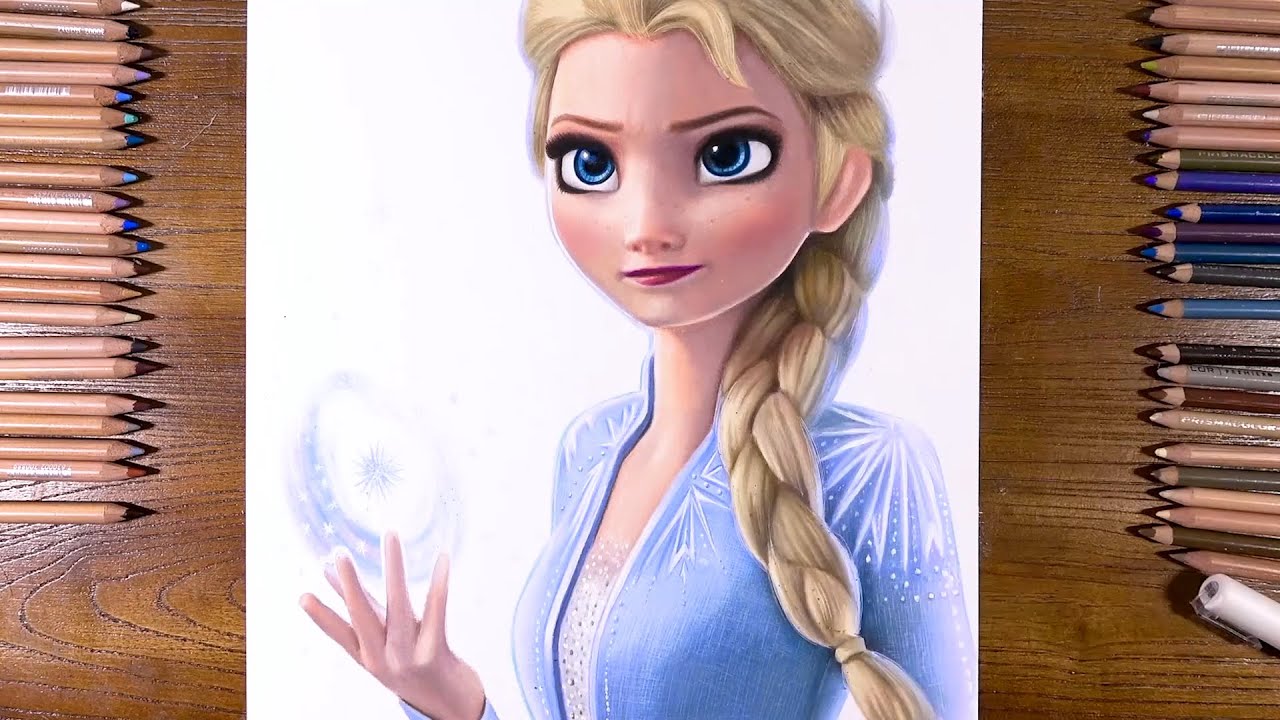 Gambar Frozen 2 Elsa